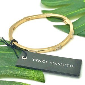 VINCE CAMUTO Gold Floating Stone Bracelet